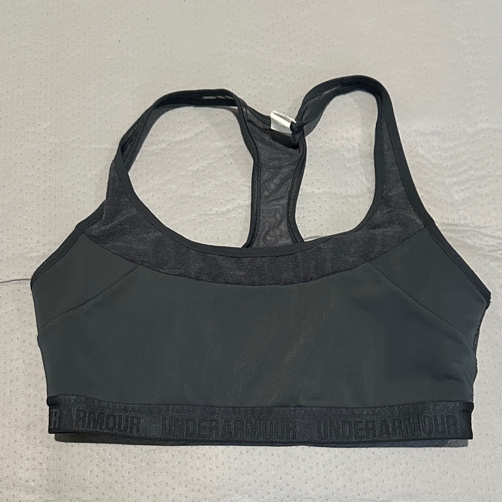 Under Armour Charcoal Sports Bra